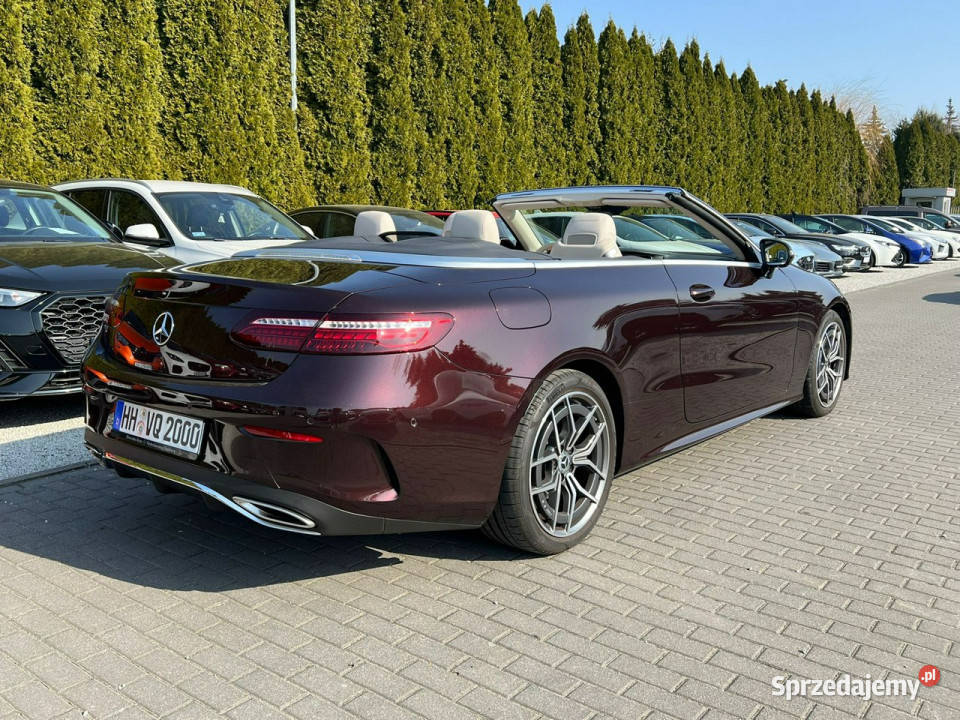 Mercedes E 200 E200 4Matic AMG Line Gwarancja asystent pasa ruchu Motoryzacja