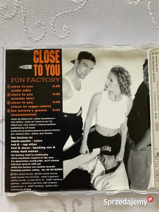 Płyta CD Fun Factory Close To You Klasyka Single Płyty i kasety Czerwionka-Leszczyny