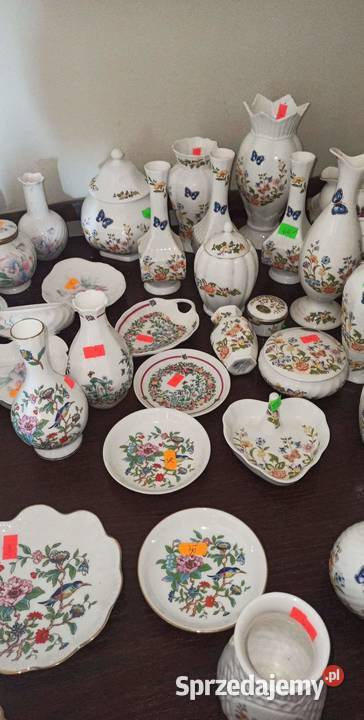 Wazoniki Aynsley Made in eMotylki łąka kwiatki Gdańsk