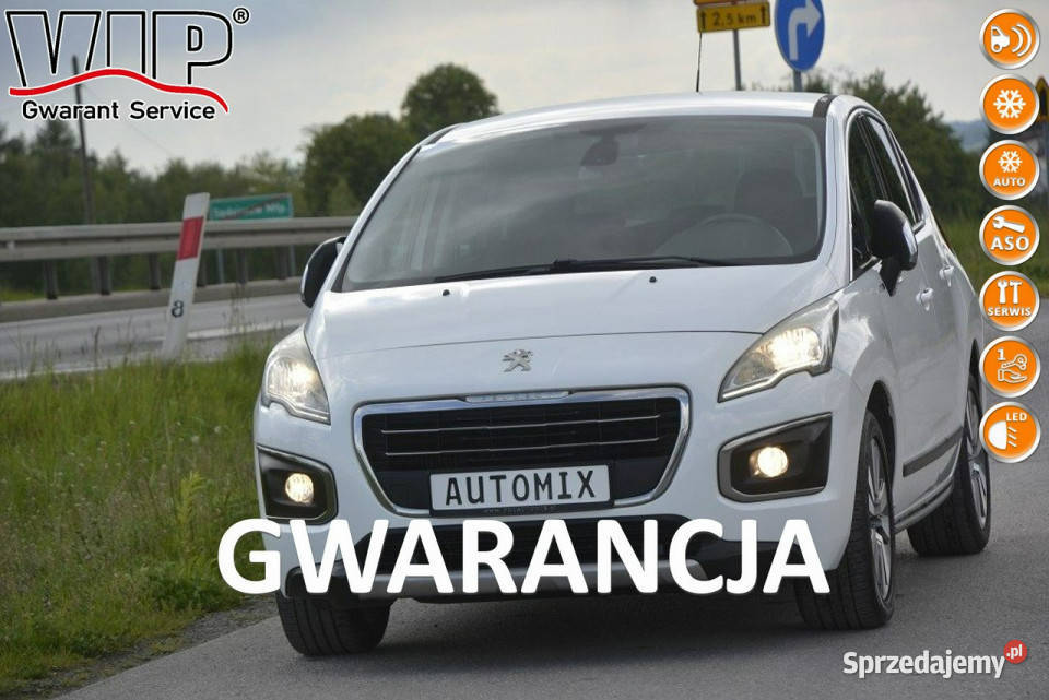 Peugeot 3008 16HDI gwarancja przebiegu alufelgi 4/5