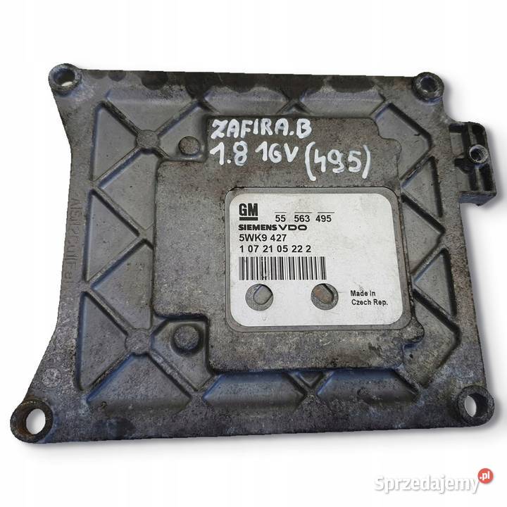 Opel Zafira B 16 16V STEROWNIK SILNIKA komputer
