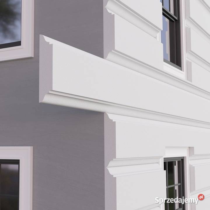 Elewacja ozdobna sztukateria elewacyjna Białystok