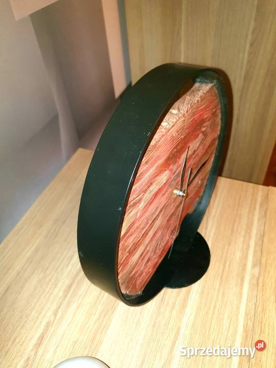 ZEGAR ozdoba efektowny prezent stołowy Żuromin