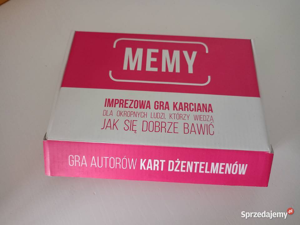 Memy imprezowa gra karciana