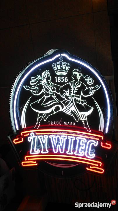 reklama swietlna baner reklamowy Żywiec Bielsko-Biała
