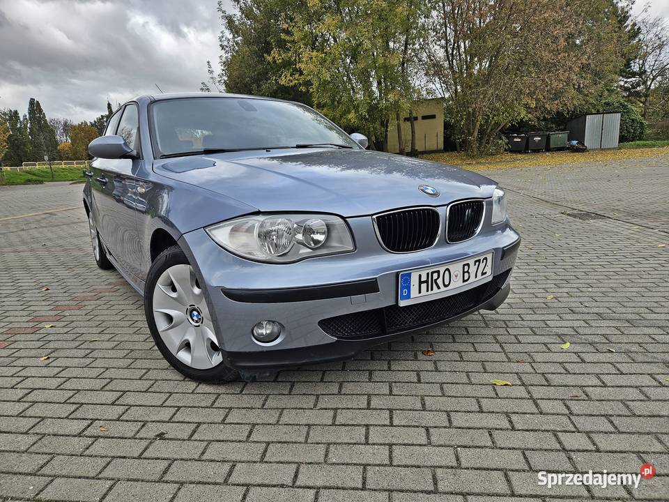 Bmw 116i e87 opłatach klima nawigacja Koźmin Wielkopolski