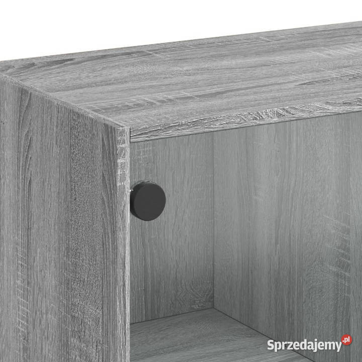 Szafka z drzwiczkami szary dąb sonoma 68x37x142 Warszawa
