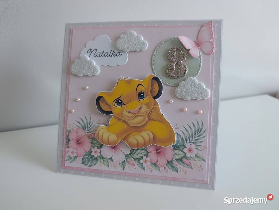 Personalizowana kartka urodzinowa ręcznie Łódź