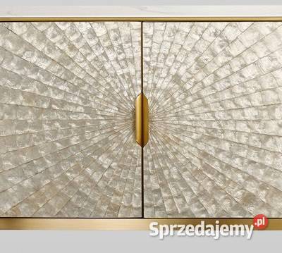 Komoda złota Champion Glamour Premium 150x40x88