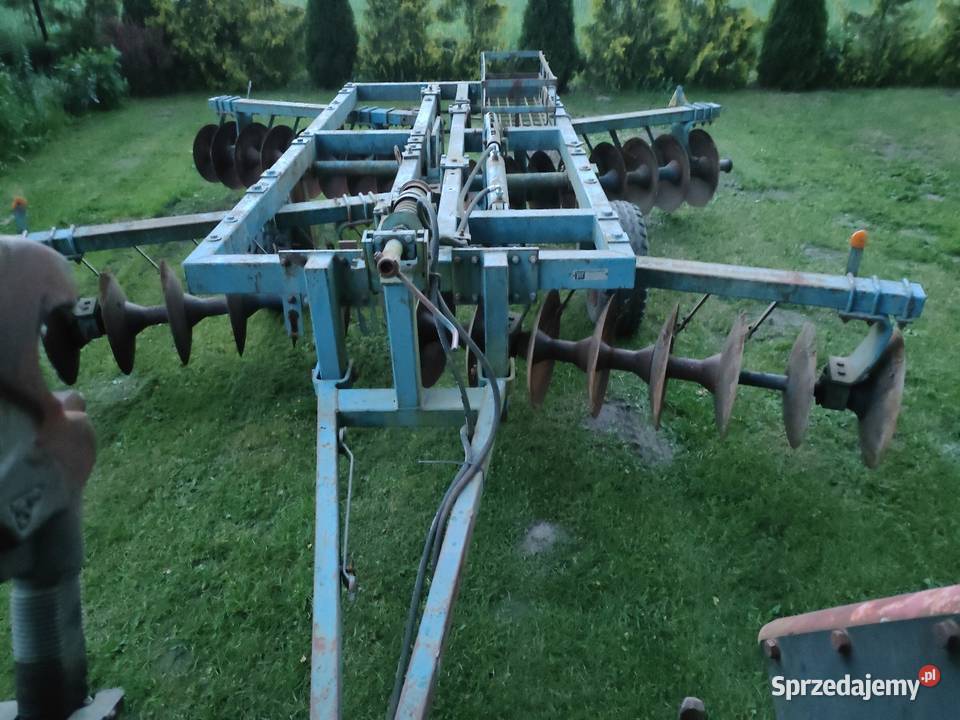 Brona talerzowa talerzówka ciągana 4 metry Maszyny uprawowe kujawsko-pomorskie Brodnica