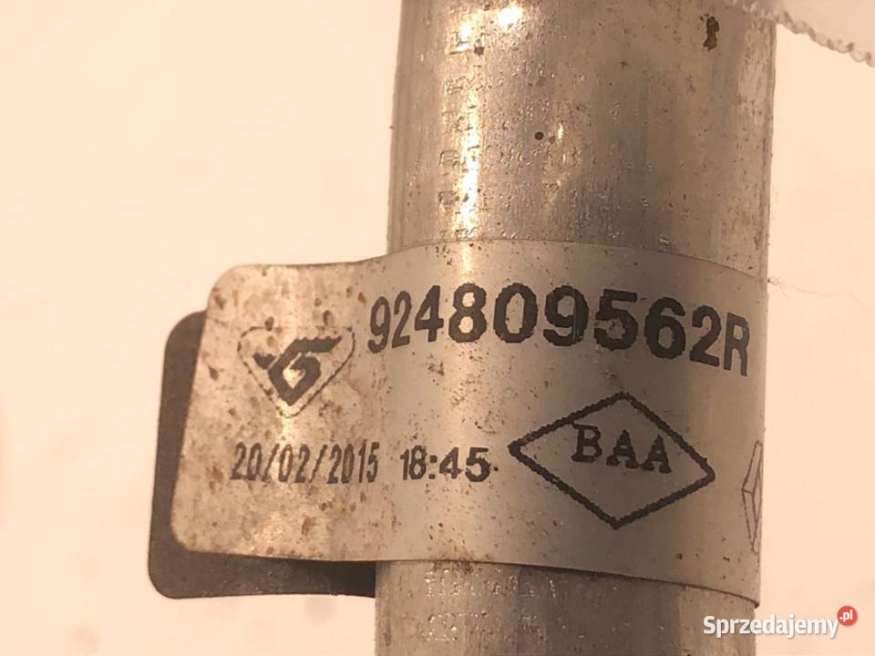 RURKA KLIMATYZACJI DACIA DOKKER 924809562R 16 83