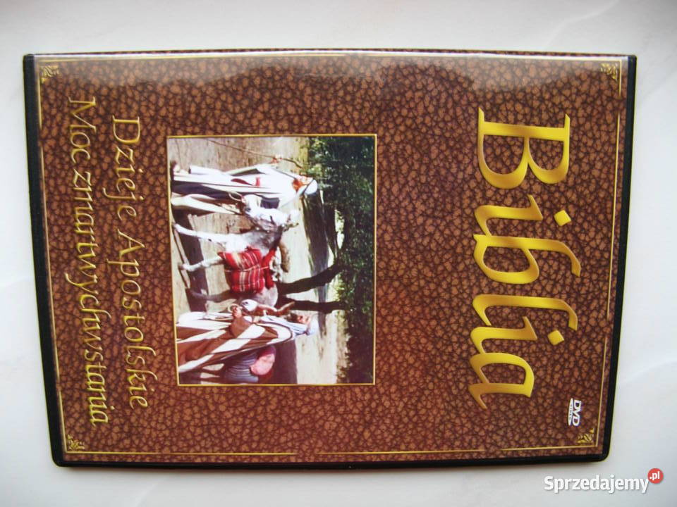 Biblia Wielkie Tajemnice książka 4 płyty DVDNowa
