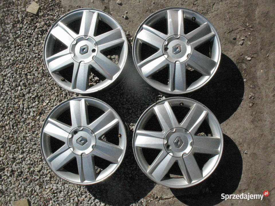 felgi aluminiowe 16 4x100 renault scenik II Lublin sprzedam