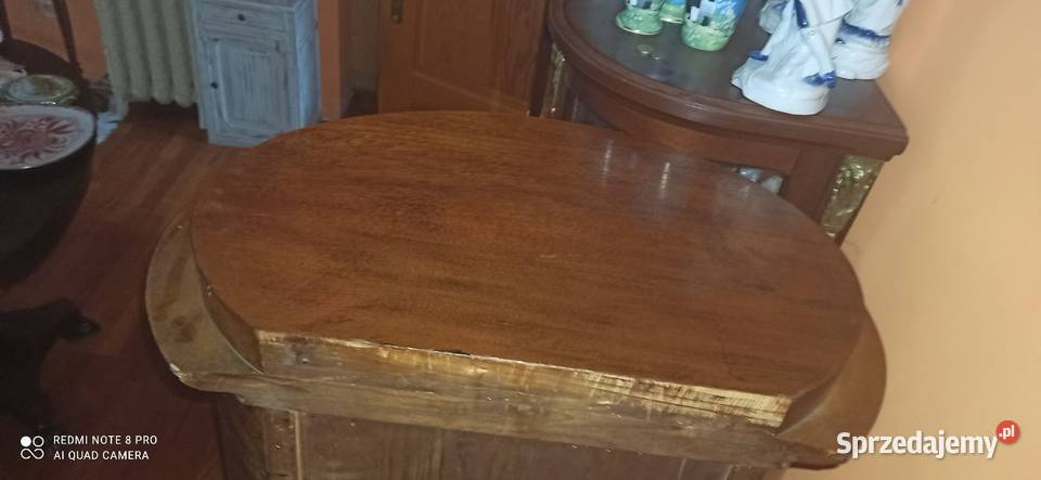 Owalny słupek mahoniowy Christian VIII kolisty pomorskie Gdańsk sprzedam