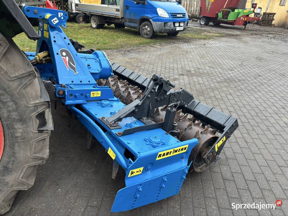 Brona wirowa wirnikowa Frost Rabe Werk 3m Rolnictwo Myszyniec