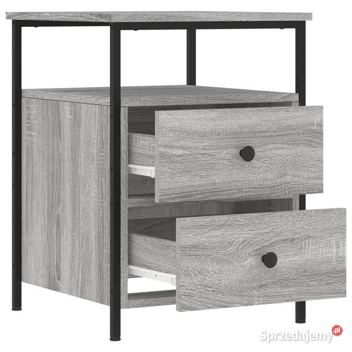 Szafka nocna szary dąb sonoma 44x45x60 WM826009 Nocne Warszawa