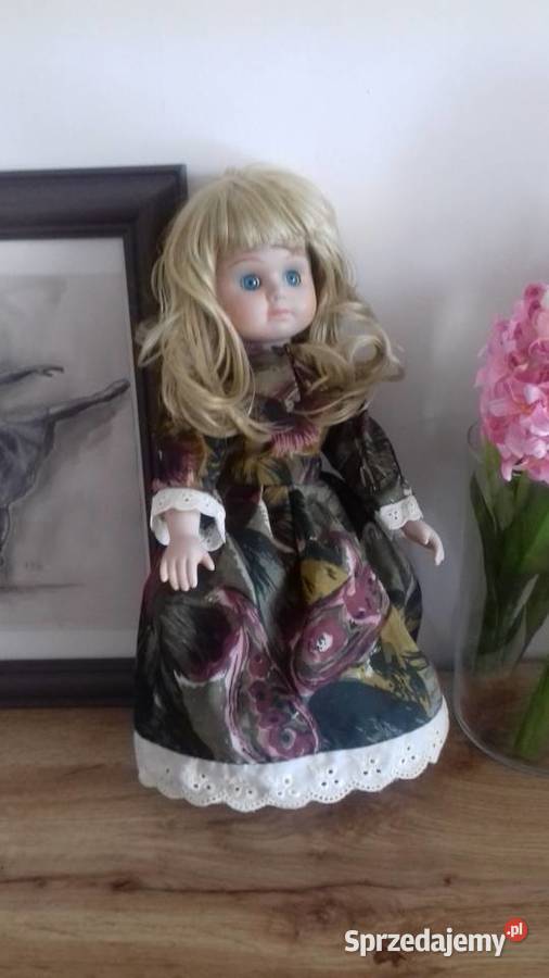 Lalka porcelanowa vintage 9 lat+ Lalki i akcesoria Bieruń
