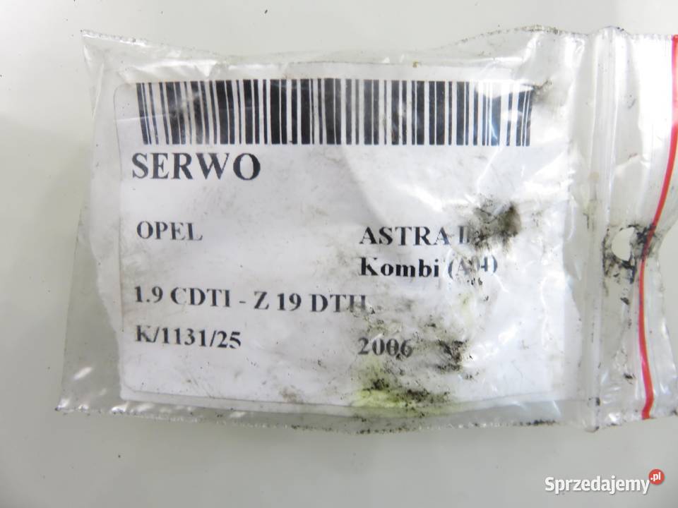 SERWO OPEL ASTRA III H A04 19 CDTI 13142362UB osobowe