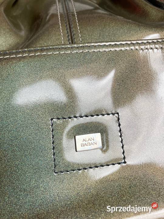 Duża piękna skórzana torebka Sagan polska Nisko