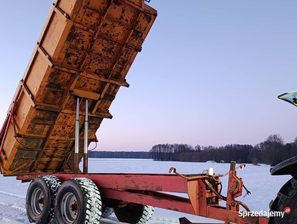 Sprzedam przyczepę skorupowa 10 t zarejestrowana Kożuszki