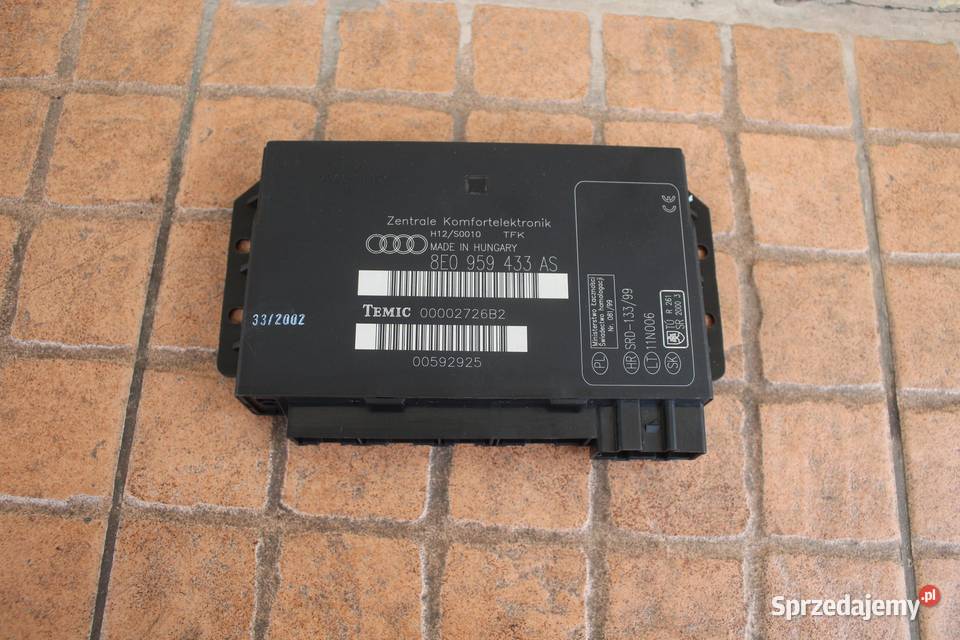 MODUŁ KOMFORTU AUDI A4 B6 8E0959433AS
