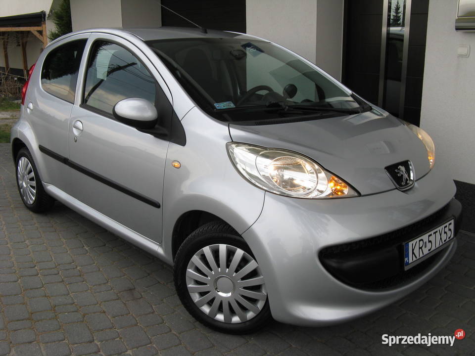Śliczny Peugeot 107 5Drzwi Klimaelektryka Aygo poduszka powietrzna małopolskie Czechówka