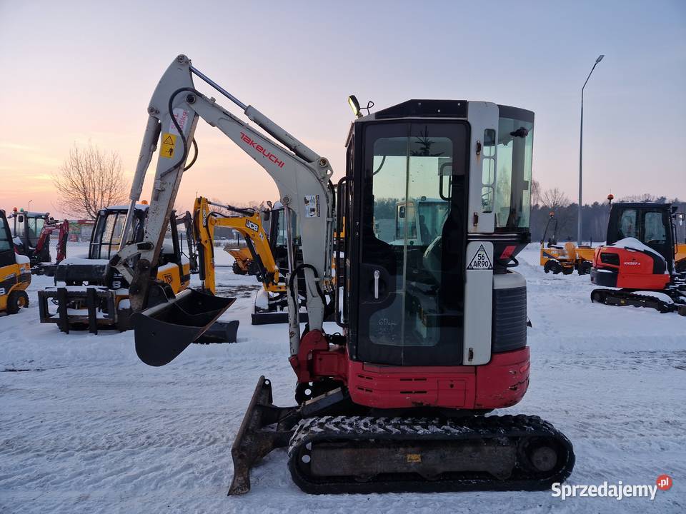 Minikoparka Takeuchi TB 23R 2018r 27tony Ryżki