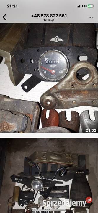 Zundapp ze40 i części zs25