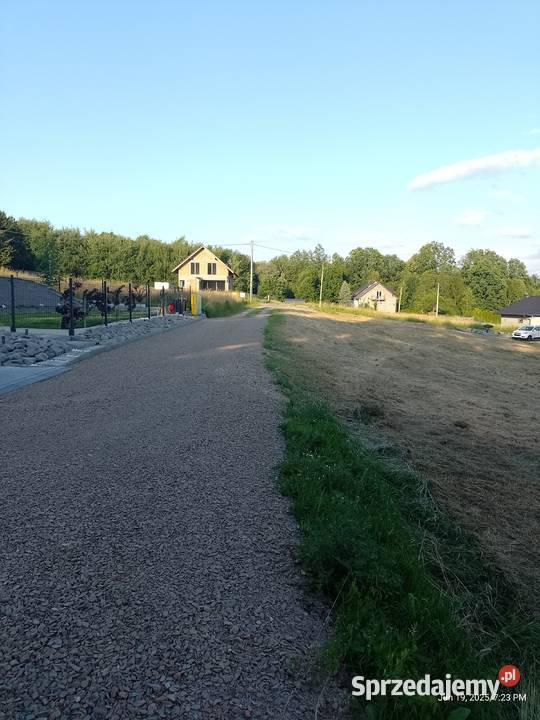 Działka budowlano leśna Zawada sprzedam