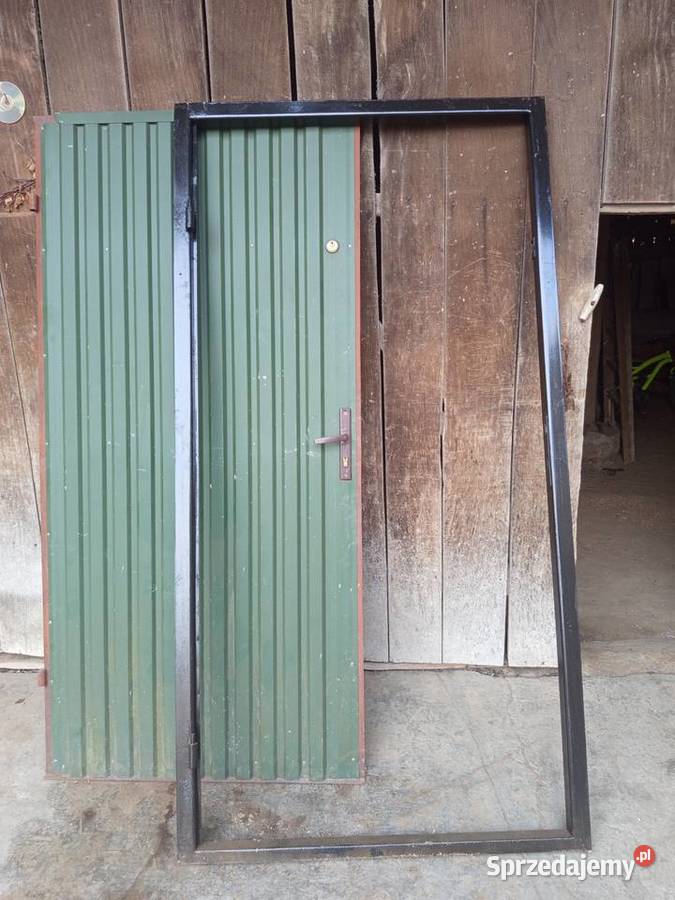 Drzwi stalowe do garażu na budowę Wietrzychowice