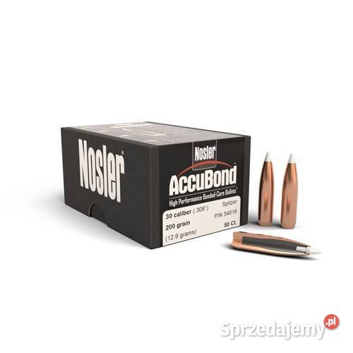 Pociski Nosler 8mm 200gr Partition 50 35277 sprzedam