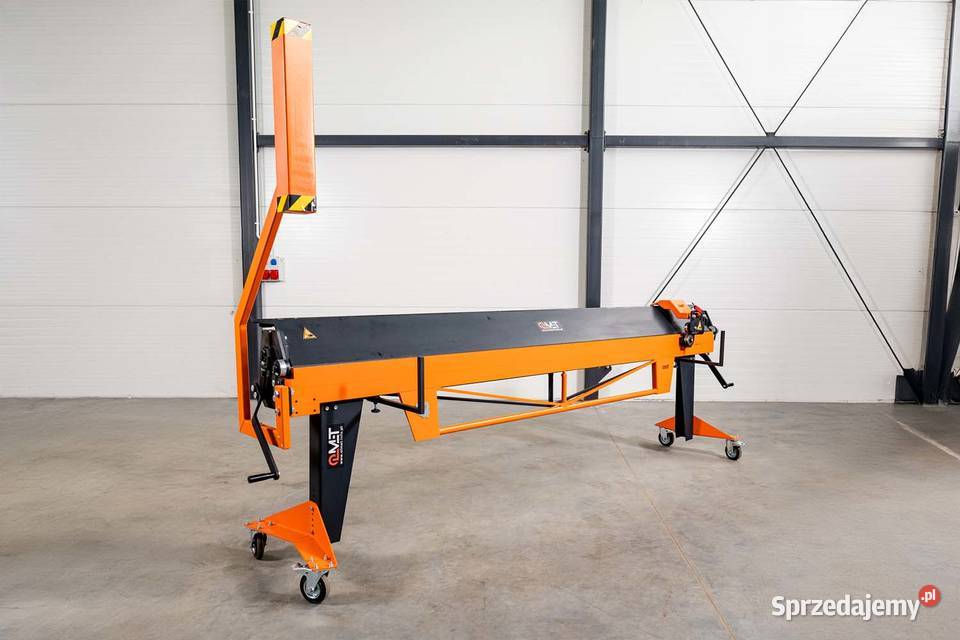 Zaginarka dekarska giętarka do blachy 3m Łódź