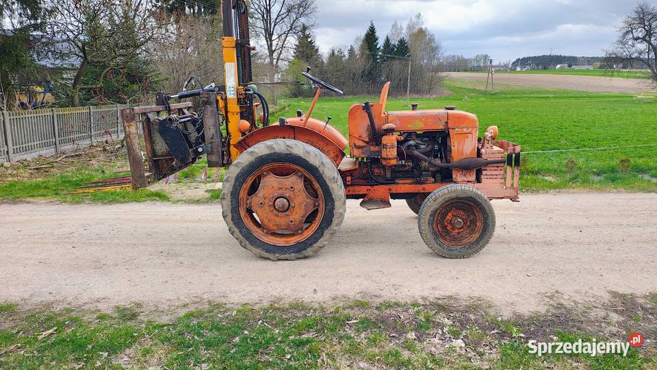 Wózek widłowy ciągnikowy sztaplarka widlak Fiat Kownacica