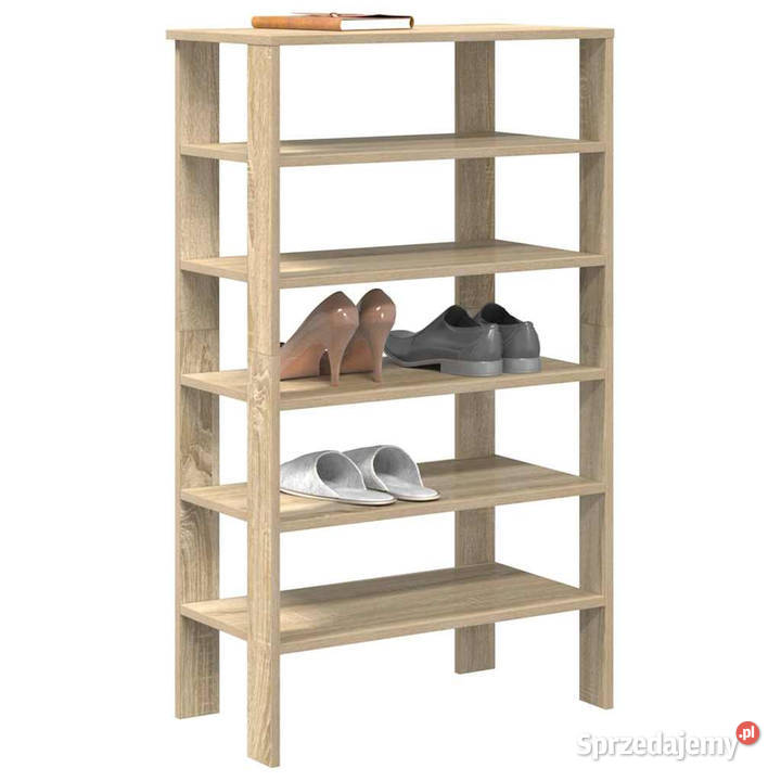 Półka na buty dąb sonoma 61x32x105 materiał Warszawa sprzedam