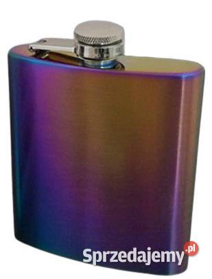 Tęczowa Piersiówka Stal Nierdzewna 210 ml Ostrowy nad Okszą