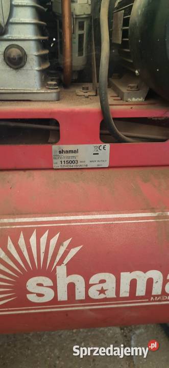 kompresor dwutłokowy olejowy 150 l Wapno
