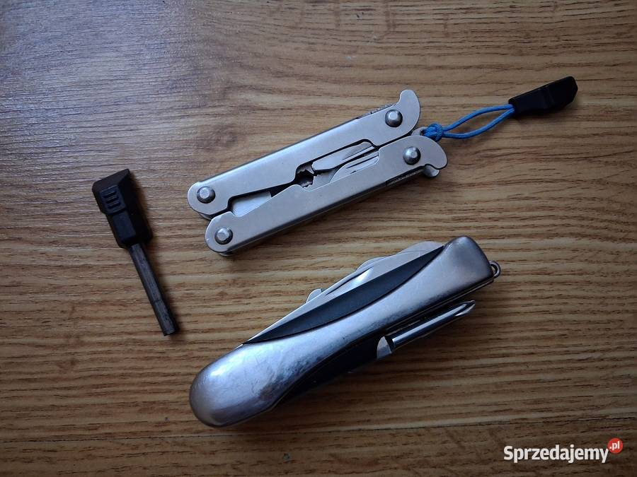 Zestaw scyzoryk mini multitool krzesiwo Warszawa
