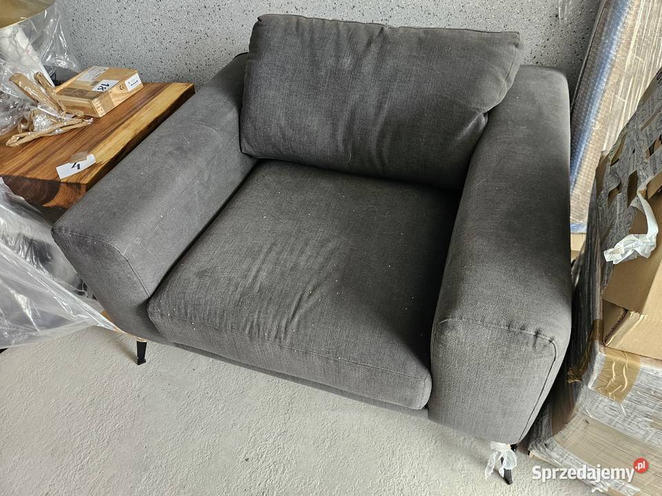 Fotel Adriana Furniture Vik ciemnoszary Mysłowice sprzedam