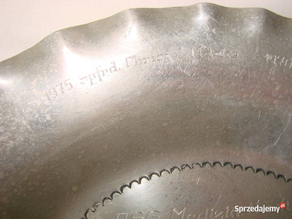 wędkarki talerz nagrodowy 1979r