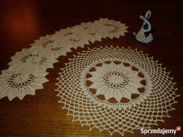 Serwetki szydełkowe komplet Częstochowa