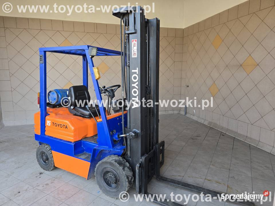 Wózek widłowy TOYOTA 5FG15 TOYOTA 5FGF15 widlak Wózki widłowe Mysłowice sprzedam