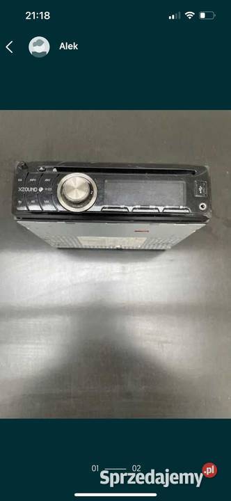 Radio Cdmp3auxusb XZOUND X25 warmińsko-mazurskie