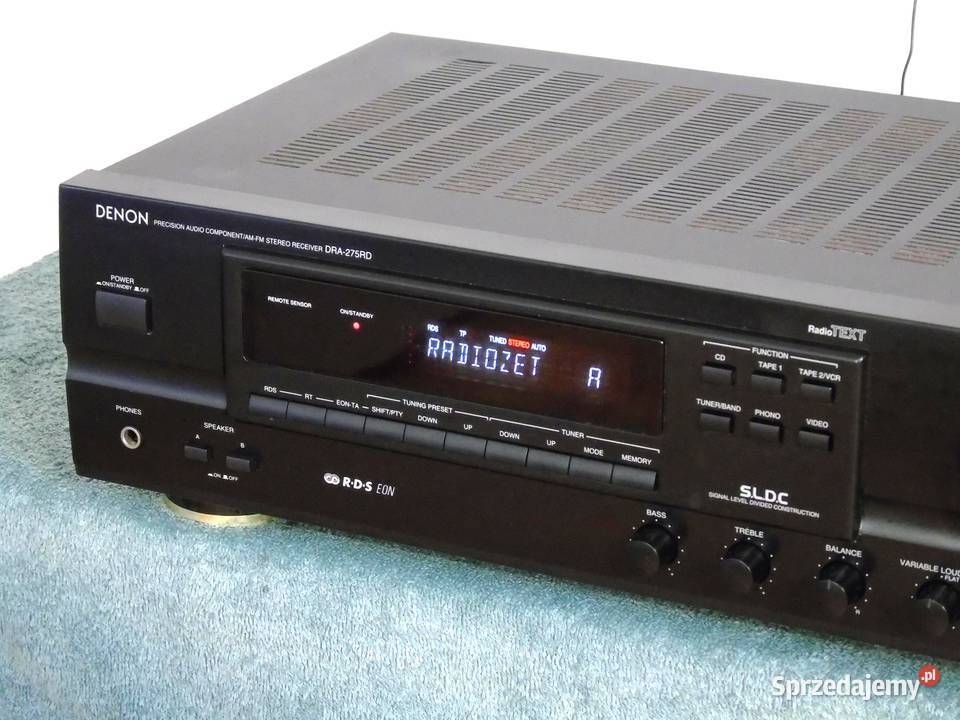 Amplituner Denon DRA275 RD sprawny i ładny podkarpackie
