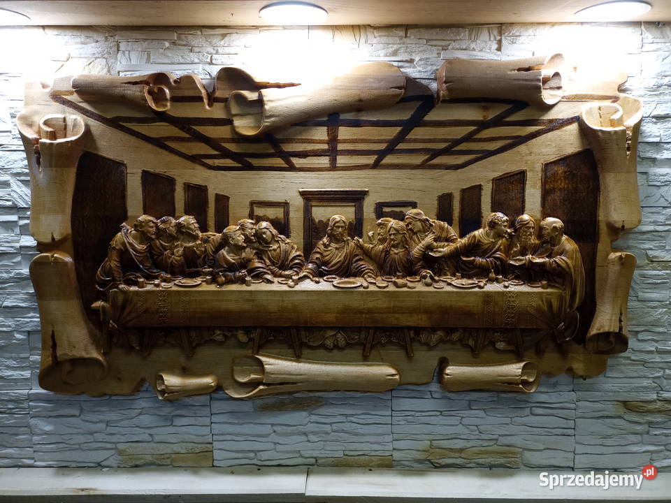 Ostatnia Wieczerza Plaskorzezba Drewno Pozostałe Młyny