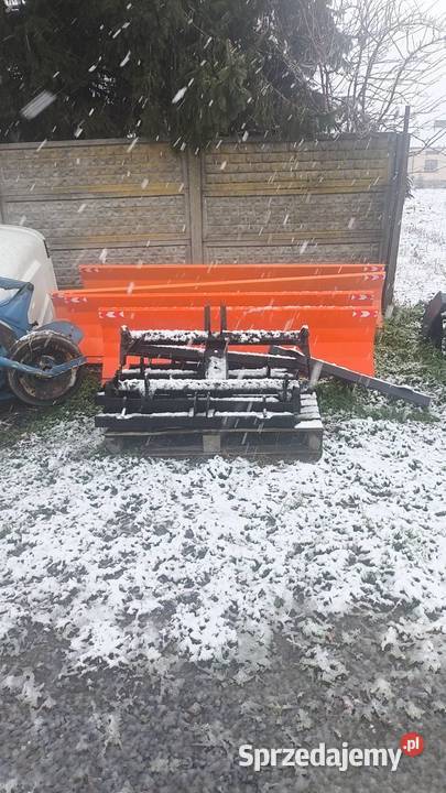 Pług do śniegu do odśnieżania mocowanie tur lubelskie