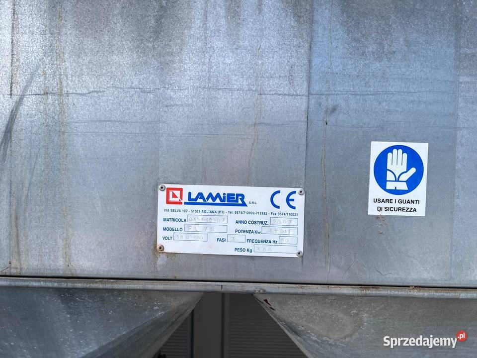 Odciąg trocin Lamier FL 7B 4kw Juszczyn