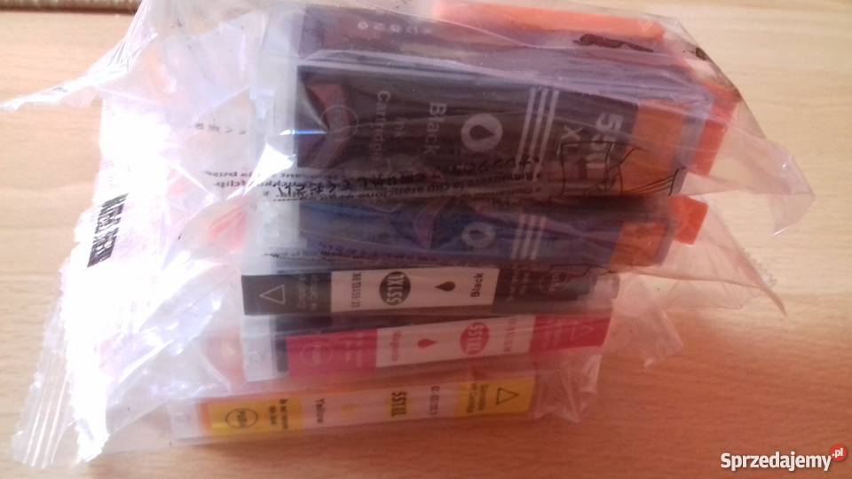 Tusze zamienne Canon PGI550 CLI551 komplet 5 Bukowa