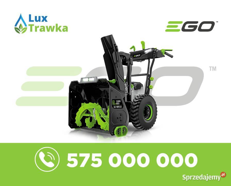 Dwustopniowa odśnieżarka akumulatorowa z napędem Pozostałe małopolskie sprzedam