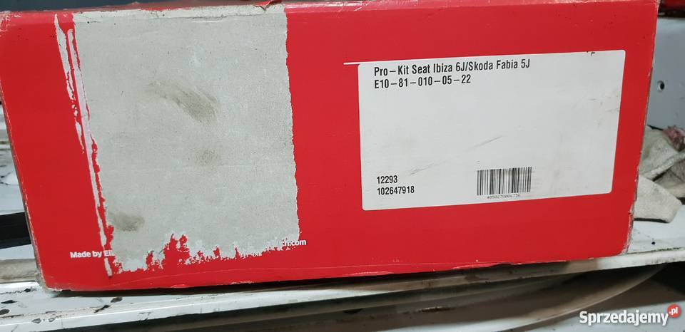 Sprężyny Ibiza 4 Sportowe Eibach używane Rok produkcji 2014 łódzkie Radomsko