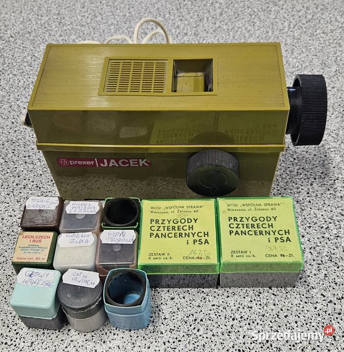 Rzutniki i przezroczy slajdów Jacek Agatka Antyki, Sztuka, Kolekcje Grodków